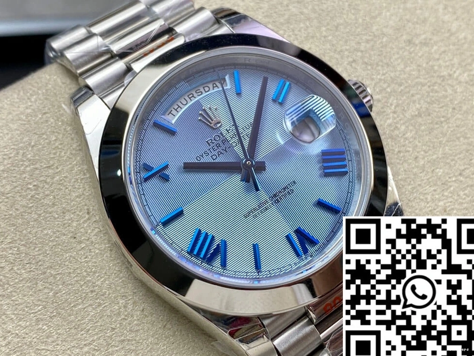 Date Dial EW Factory Day Blue Rolex M228206-0001 0712
